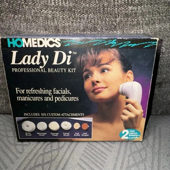 Vintage~HoMedics~Lady Di~PROFESSIONAL BEAUTY KIT~Model #CS-6C~ Facials/etc - Picture 1 of 3